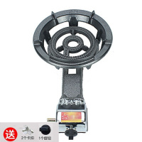 纳丽雅(Naliya)节能大家用炉单个商用铸铁煤气液化气天然气沼气台式单灶 超大尺寸33cm[液化气]