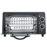 电烤箱12升家用烘焙小烤箱迷你全自动蛋糕披萨小型烤炉正品 12L红色烤箱+网架烤盘手套