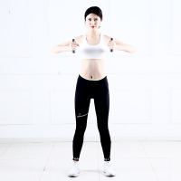 宏太 HT-02WD女士电镀哑铃瘦臂健身一对装 甩掉蝴蝶袖水桶腰 塑造马甲线 告别大象腿