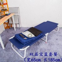 苏宁放心购折叠单人午休躺椅折叠小床办公室午睡迷你收缩睡椅简易简约新款