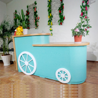 苏宁放心购收银台简约现代大气时尚创意吧台公司前台柜台服装店接待台巴台简约新款