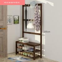 苏宁放心购客厅玄关挂衣柜楠竹衣帽架落地卧室多功能厅挂衣架换鞋凳口鞋架简约现代创意欧美简约大气SN5简约新款