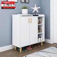 苏宁放心购简易鞋柜家用口鞋架简约现代厅柜经济型仿实木多功能收纳柜子简约新款