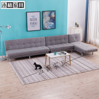 苏宁放心购可睡觉折叠沙发床两用小户型经济型省三人多功能客厅双人现代简约 1.8米沙发+1.2米沙发+贵妃 无茶几 颜色备