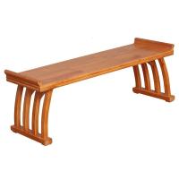 苏宁放心购中式国学课桌实木幼儿园桌椅书仿古书法桌马鞍桌古典琴桌书画桌简约新款