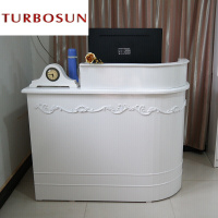 苏宁放心购2019新款转角收银台简约吧台前台服装店柜台院吧台收银柜台简约新款