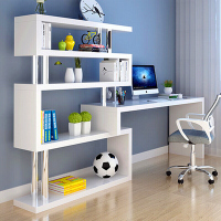 苏宁放心购家用经济型电脑地中海电脑桌学习田园写字简约简易拐角韩式办公桌书柜书桌简约新款