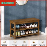 苏宁好货鞋架子加固换鞋凳家用室内好看经济型多层防尘收纳神器实木鞋柜简约新款