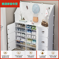 苏宁好货鞋架子简易多层鞋柜家用实木口收纳小号多功能寝室防尘收纳神器简约新款