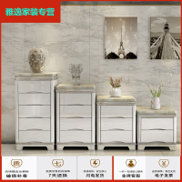 苏宁好货实木大理石斗柜简约现代大小户型客厅二斗三斗柜电视柜边柜简约新款