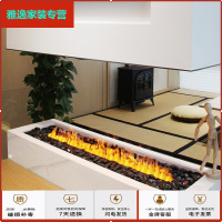 苏宁放心购3d雾化壁炉加湿器嵌入式仿真火焰家用客厅电视柜装饰电子壁炉定制简约新款