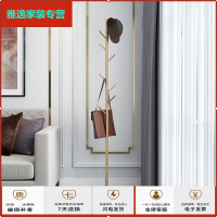 苏宁放心购大理石铁艺衣帽架落地简易衣服卧室家用置物收纳简约现代挂衣架子简约新款