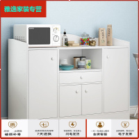 苏宁放心购客厅碗柜餐边柜厨房橱柜收纳柜多功能储物柜子简约仿实木茶水柜简约新款