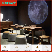 苏宁放心购茶桌椅组合新中式实木茶几禅意泡茶桌阳台家用商铺套装白蜡木茶台简约新款