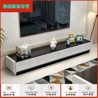 苏宁放心购电视柜茶几轻奢组合北欧黑白现代简约小户型客厅家具影视地柜套装简约新款