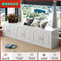 苏宁放心购加高衣柜顶部收纳柜顶箱柜吊柜加层阳台收纳储物柜飘窗柜地柜矮柜简约新款