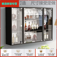 苏宁放心购定制钢化玻璃吊柜挂柜厨房吊柜手办玻璃展示柜书柜墙壁柜简约现代简约新款