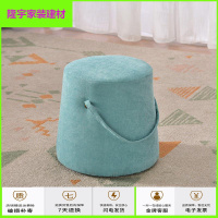 苏宁精选小凳子家用坐墩小矮凳客厅小凳子凳子家用小凳子时尚创意简约现代客厅板凳绒布沙凳圆凳放心购