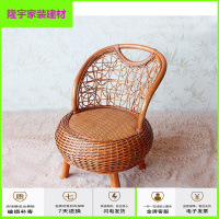 苏宁精选滕椅椅子 靠背椅 藤椅藤椅三件套 阳台天然植物藤椅 手工编织椅子 阳台客厅桌椅组合 藤椅三件套放心购