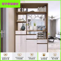 家具好货双面口玄关隔断鞋柜 北欧柜口厅屏风柜柜现代简约多功能间厅 CB39(1208*402*2025) 组装放心