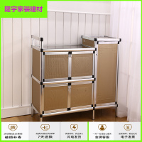 家装好货碗柜 厨房柜子储物柜收纳柜煤气炉柜灶台柜餐边柜置物柜橱柜简易放心购