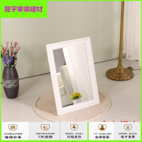 家具好货试鞋镜鞋店换鞋镜子化妆镜木质折叠便携壁挂镜穿鞋镜 服装店照鞋镜放心购