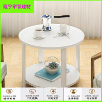 苏宁放心购民宿小沙发阳台茶桌小茶几圆形小圆桌现代沙发边几边柜简约角几北欧边桌电话桌子放茶具的桌子Q小型沙发简约新款