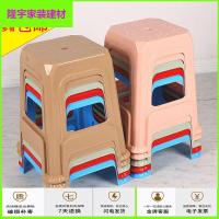 苏宁放心购加厚成人方凳 塑料凳子 家用塑胶櫈子 板凳 换鞋登 高凳 餐桌椅子简约新款