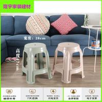 苏宁放心购加厚家用欧式成人塑料凳子高凳餐桌椅子简欧时尚熟胶凳子创意北欧简约新款