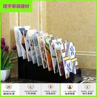 苏宁放心购货架地板瓷砖架子陶瓷展架立式800x800落地式展览展示架600x600小简约新款