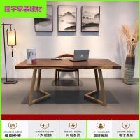 苏宁放心购geyi铁艺简易支架实木腿桌脚餐桌茶桌脚架大座套脚铁板底座餐台脚简约新款