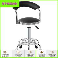 苏宁放心购实验室凳子升降吧台椅带轮凳酒吧椅旋转滑轮圆凳车间流水线椅子皮简约新款