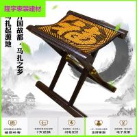 苏宁放心购实木马扎折叠凳子红木折叠便携式枣木马扎换鞋钓鱼板凳子老人简约新款