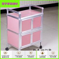 苏宁放心购小推车置物架带抽屉木质柜子架子特价清仓高档欧式仪器工具车简约新款