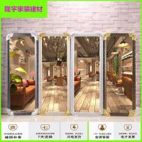 苏宁放心购美发镜台理发店镜子发廊镜落地镜单面镜化妆镜台挂镜试衣镜子简约新款