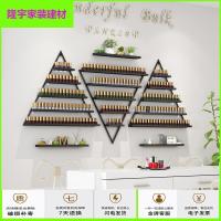 苏宁放心购美甲店铁艺美甲架甲油胶货架指甲油架子展示架壁挂墙上三角置物架简约新款