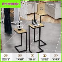 苏宁放心购商场服装店展示台流水台橱窗展示架落地式高低装饰台包架衣服架子简约新款