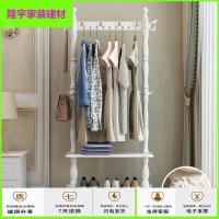 苏宁放心购欧式实木衣帽架落地衣架卧室挂衣架多功能家用置物架客厅衣服架子简约新款