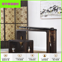 苏宁放心购共鸣烧桐木古琴桌凳中式条案供桌书案琴桌子仿汉国学桌茶艺简约新款