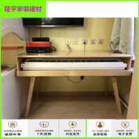 苏宁放心购实木琴桌工作室电钢实木工作台实木录音棚电子琴琴桌琴架键盘桌子简约新款
