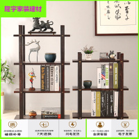 苏宁放心购茶叶柜置物架小型茶室家具简易多层茶壶茶叶罐收纳架放茶具的架子简约新款