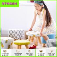 苏宁放心购换鞋凳时尚创意坐墩圆凳布艺沙发凳家用客厅板凳矮凳方凳小凳子简约新款