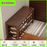 苏宁放心购纯实木鞋架简易口室内好看放家用可坐鞋架子多层经济型收纳鞋柜简约新款