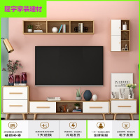 苏宁放心购壁柜现代简约客厅茶几电视柜组合墙柜北欧边柜卧室全实木床头柜简约新款