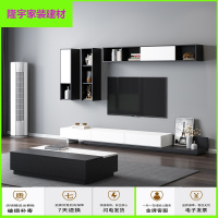 苏宁放心购北欧客厅电视柜现代简约茶几组合小户型全实木可伸缩电视机柜地柜简约新款