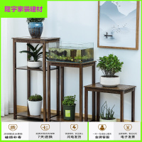苏宁放心购室内花架子置物架阳台装饰绿萝多肉花盆架子落地式客厅小鱼缸架子简约新款