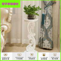 苏宁放心购欧式阳台花花架绿萝盆景落地架客厅多层白色展示置物架简易花架简约新款