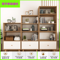 苏宁放心购书架书柜落地简约现代北欧客厅置物架储物柜简易小书架创意收纳架简约新款