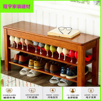 苏宁放心购进北欧换鞋凳实木家用口长条凳更衣室凳子服装店凳子休息凳简约新款