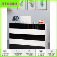 苏宁放心购烤漆收银台店铺小型吧台前台便利店柜台简约现代服装店奶茶店饭店简约新款